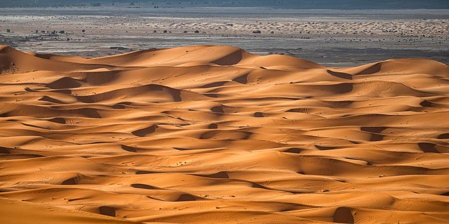 Enjoying a drive through the stunning Erg Chebbi dunes