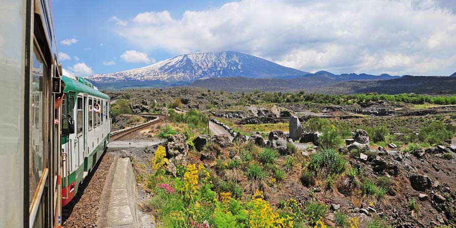 Travel on the Circumetnea Railway